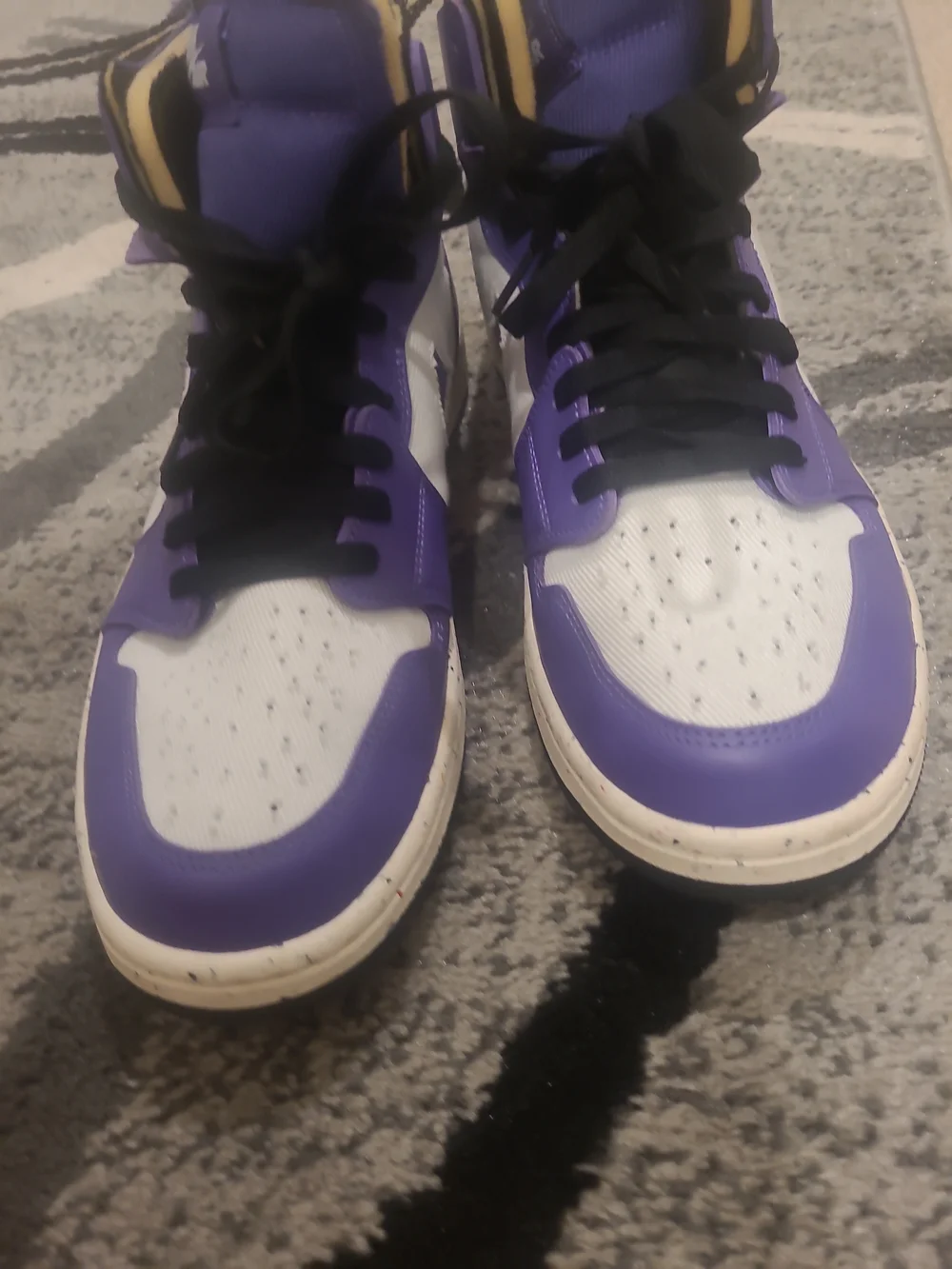 Air Jordan 1 High Zoom CMFT Basketball Crater Purple CT0978-501 US Men Size 11